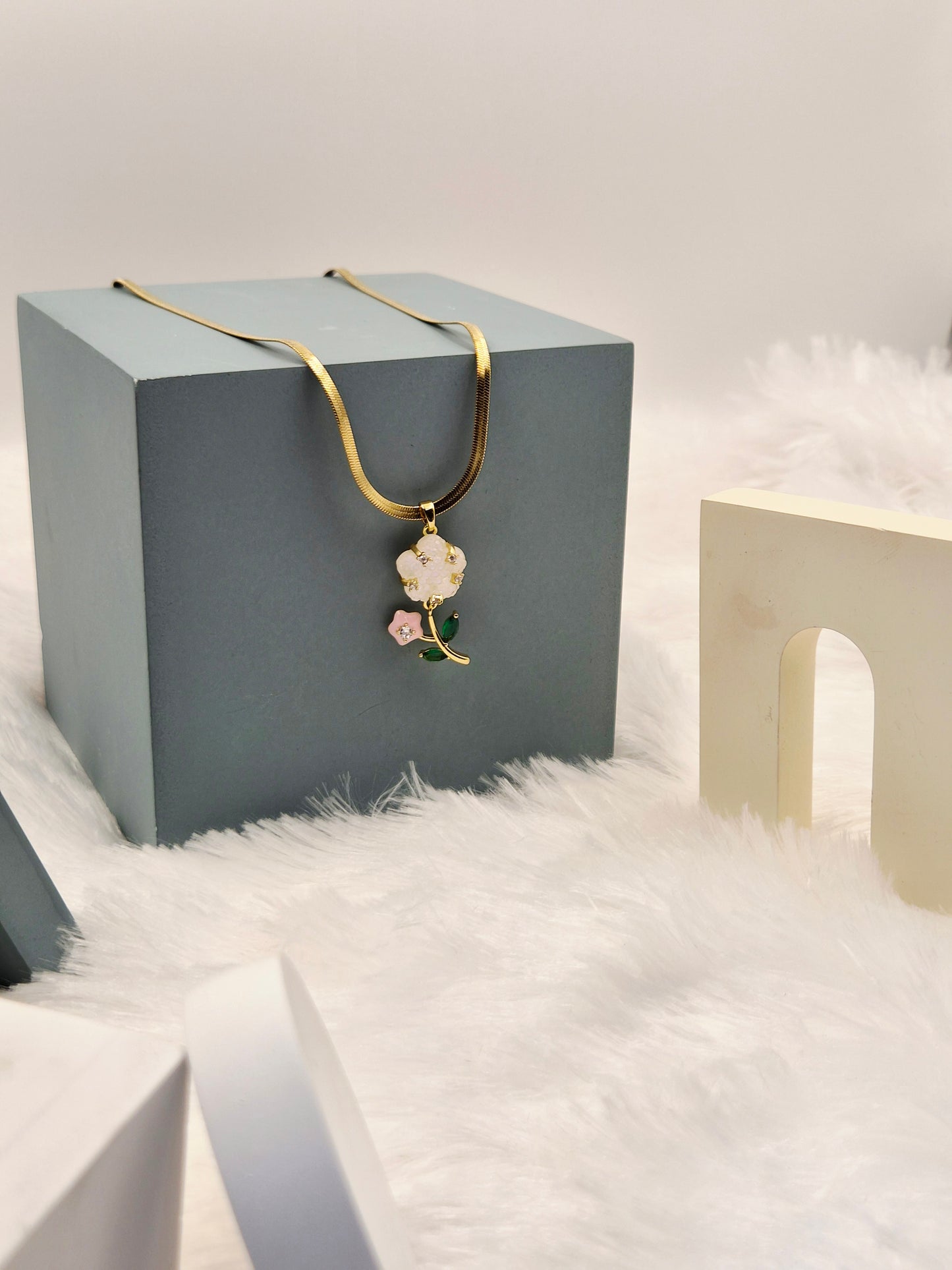 Golden necklace