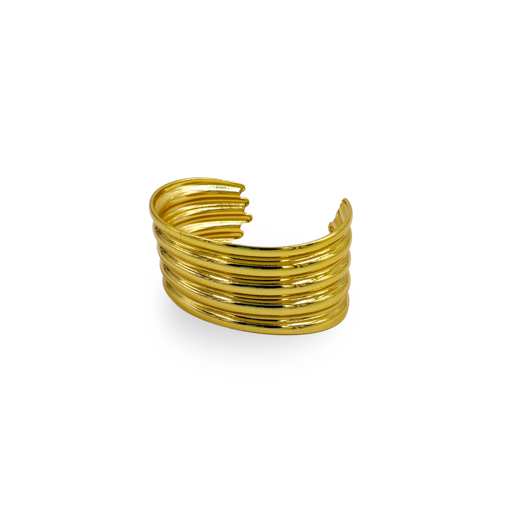 Golden Multilayer Adjustable Bracelet