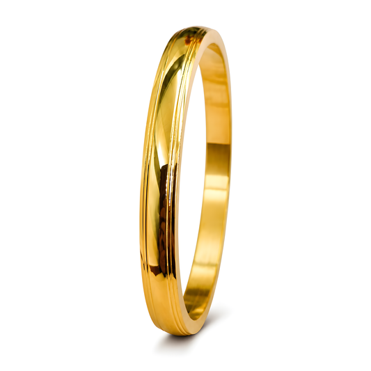 GOLDPLATED MEN'S BRACLATE (KARA)