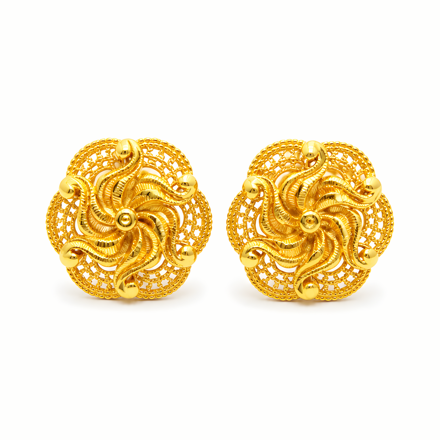 GOLD PLATED TURKISH STUDS