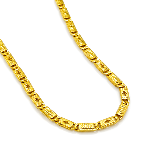 GOLD PLATED MEN'S NAWABI CHAIN