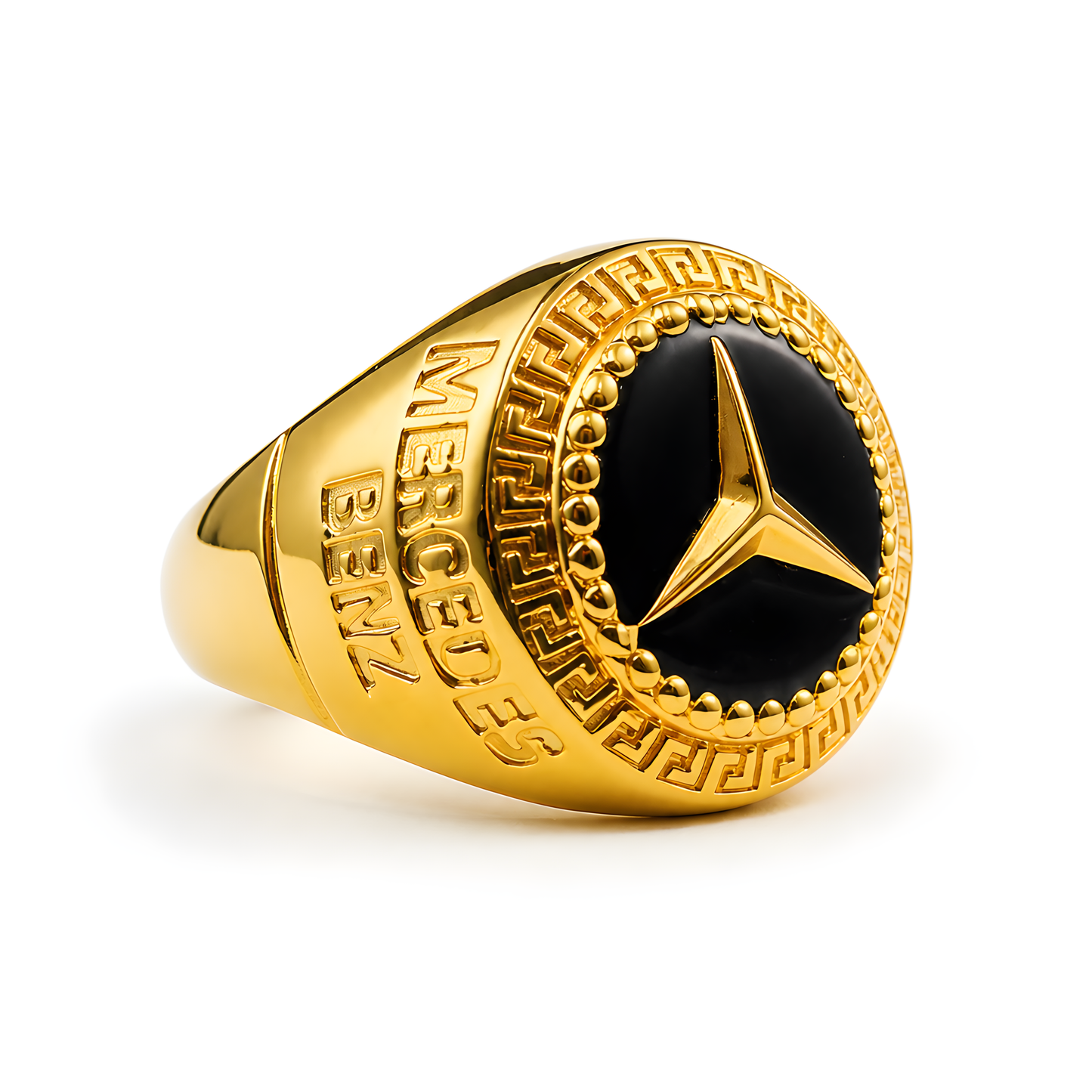 GOLD PLATED MEN'S RING