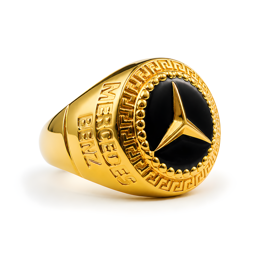 GOLD PLATED MEN'S RING