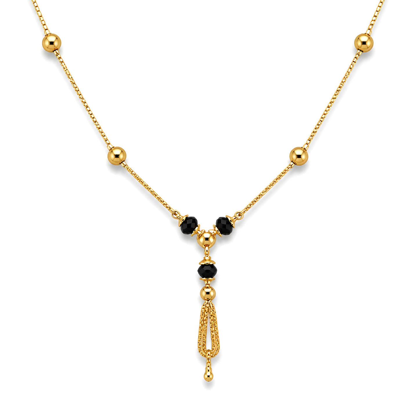 GOLD PLATED SLEEK MANGALSUTRA