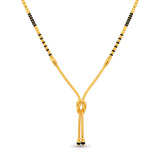 GOLD PLATED SLEEK MANGALSUTRA