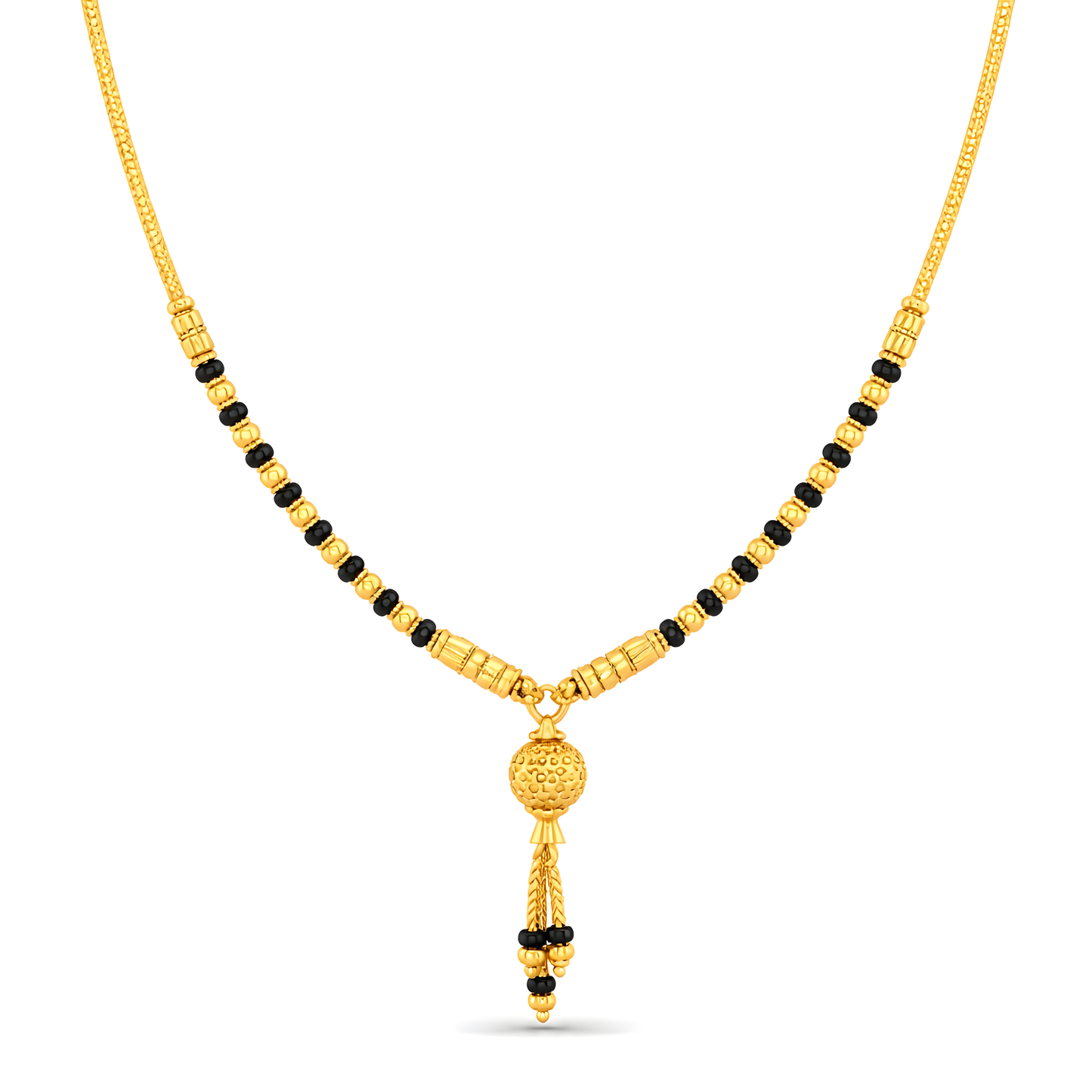 GOLD PLATED SLEEK MANGALSUTRA