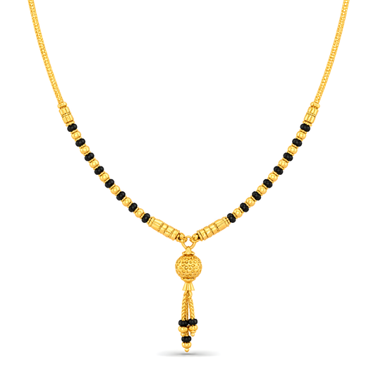 GOLD PLATED SLEEK MANGALSUTRA