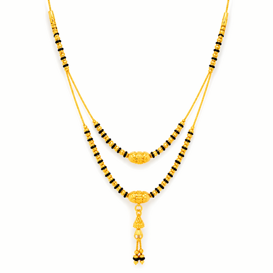 GOLD PLATED SLEEK MANGALSUTRA