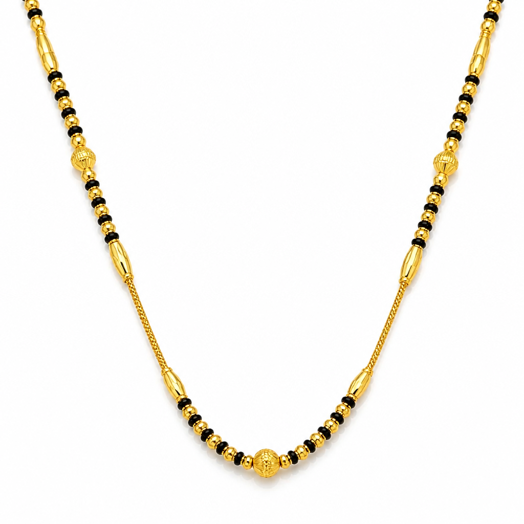 GOLD PLATED SLEEK MANGALSUTRA