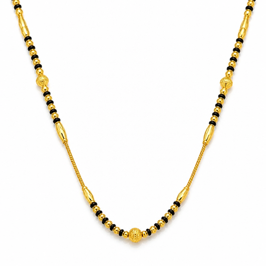 GOLD PLATED SLEEK MANGALSUTRA