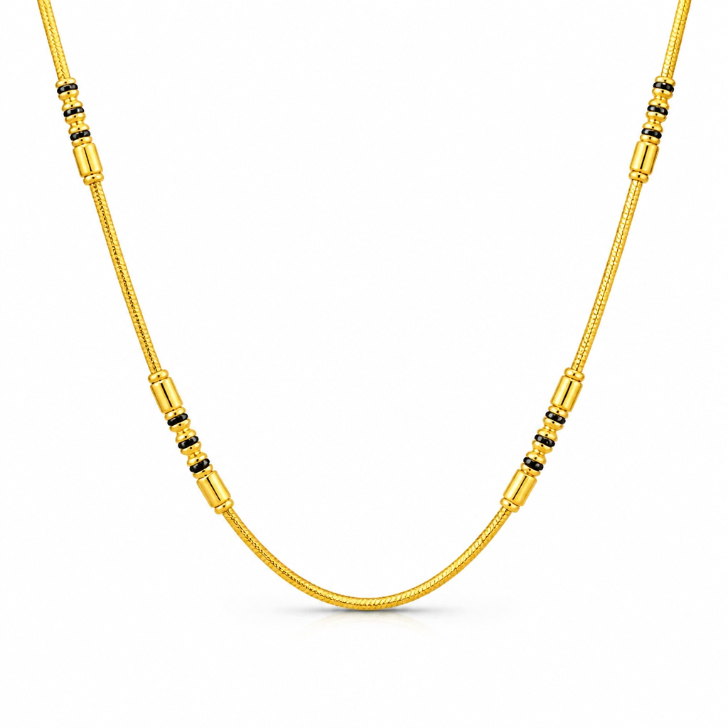 GOLD PLATED SLEEK MANGALSUTRA