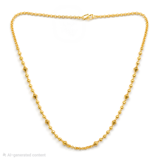 GOLD PLATED MUTTER SLEEK CHAIN