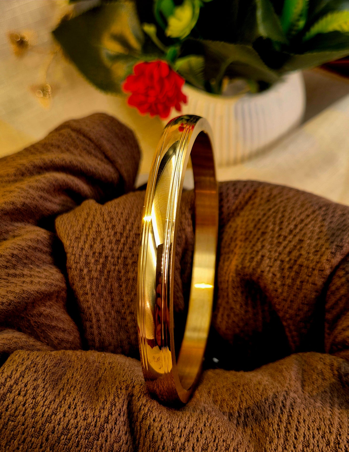 GOLDPLATED MEN'S BRACLATE (KARA)