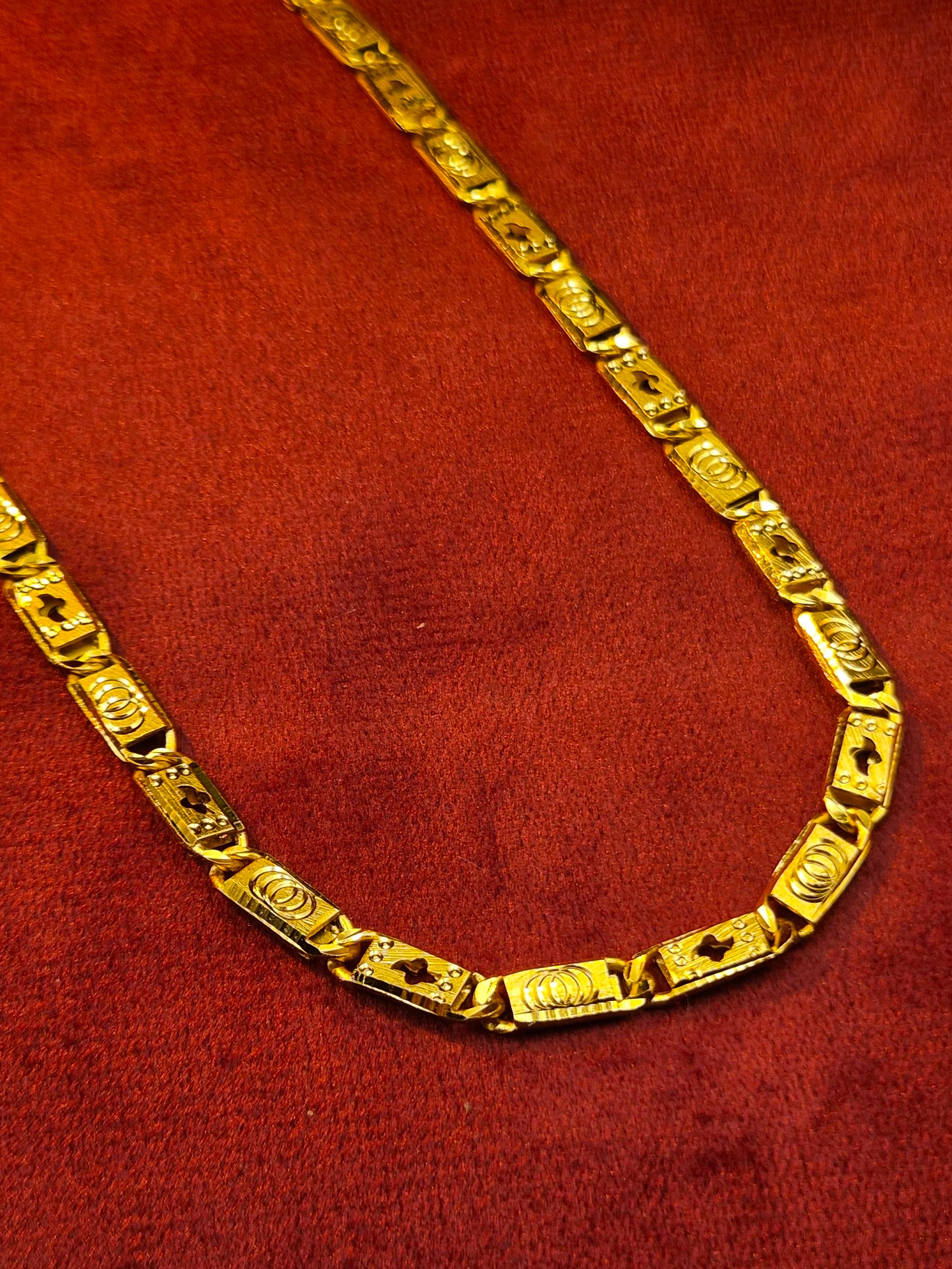 GOLD PLATED MEN'S NAWABI CHAIN