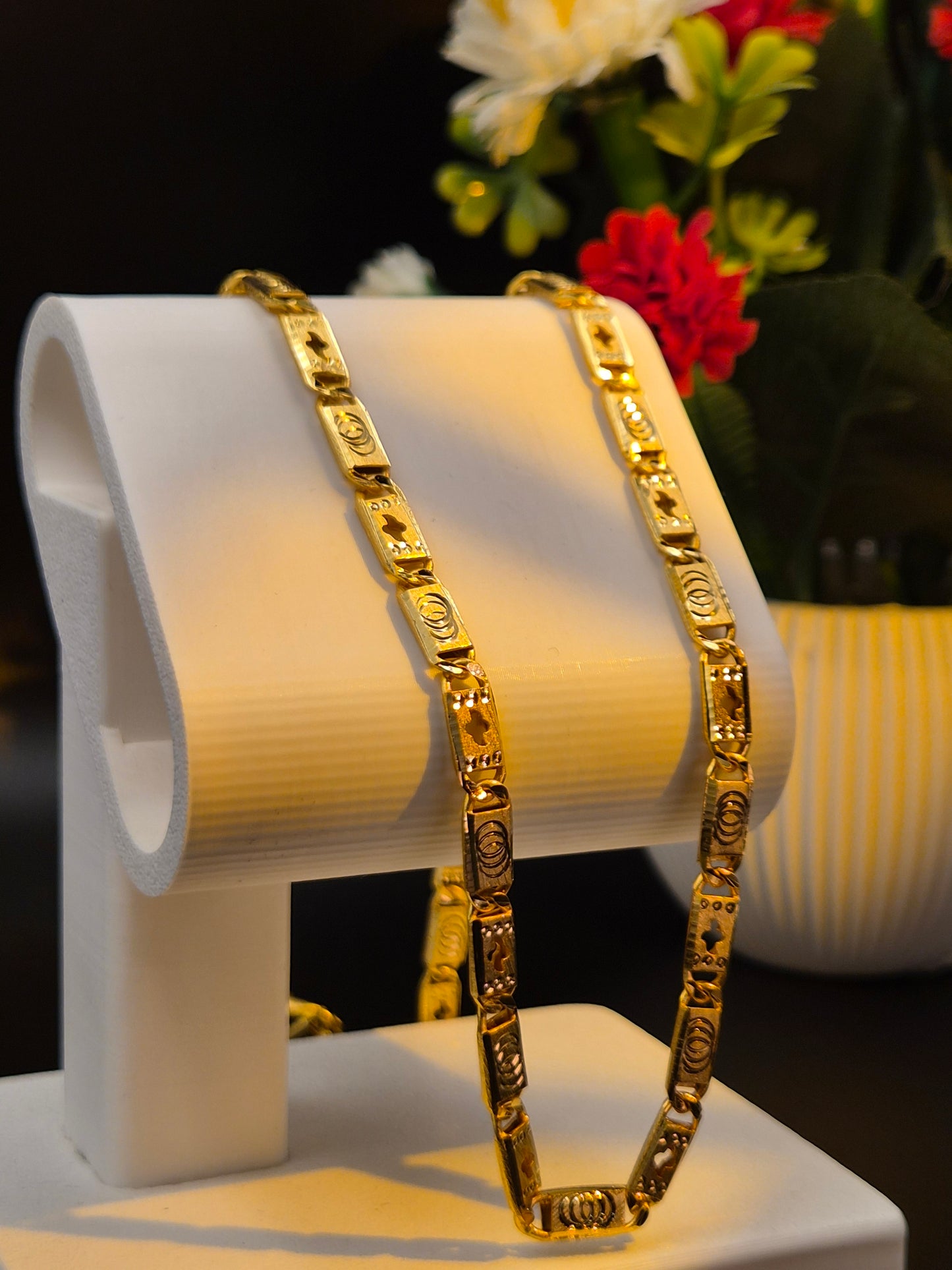 GOLD PLATED MEN'S NAWABI CHAIN