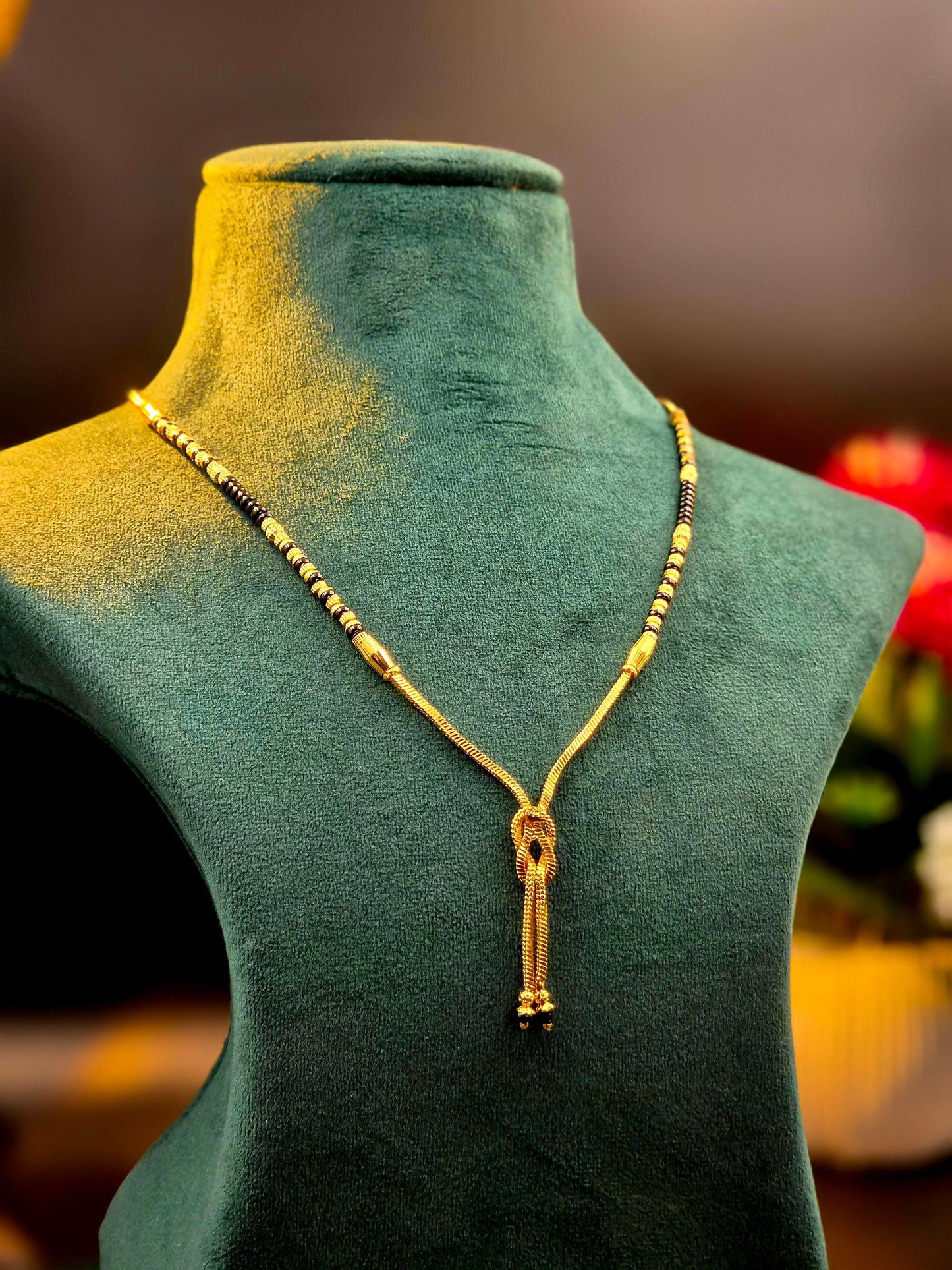 GOLD PLATED SLEEK MANGALSUTRA
