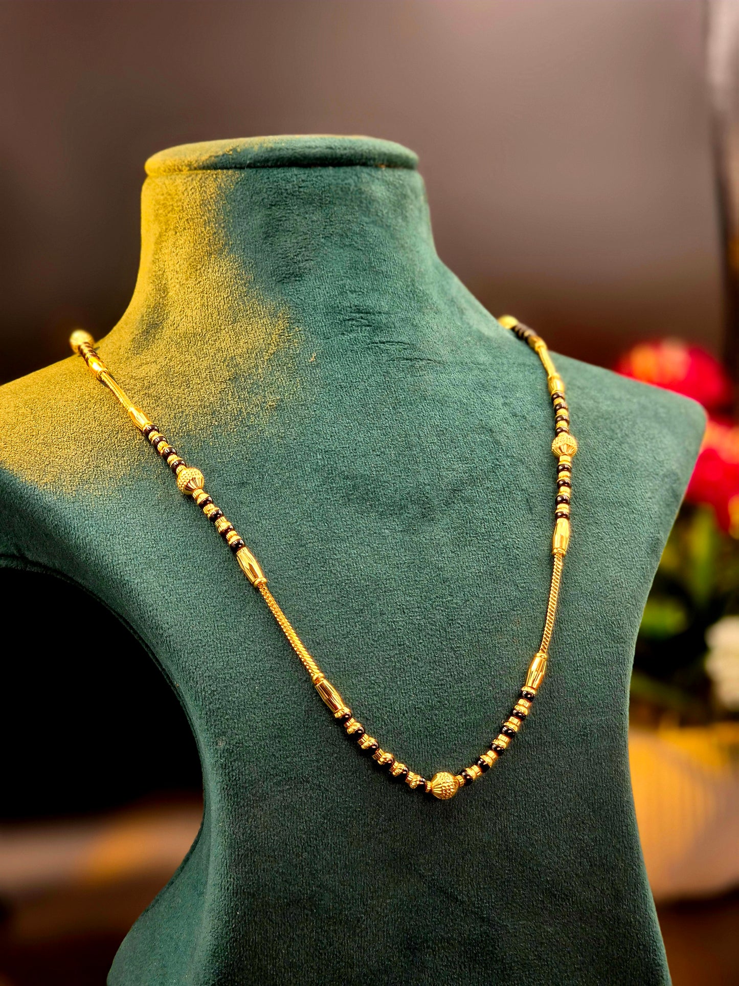 GOLD PLATED SLEEK MANGALSUTRA
