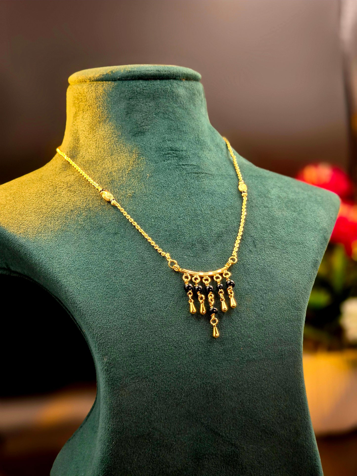 GOLD PLATED SLEEK MANGALSUTRA
