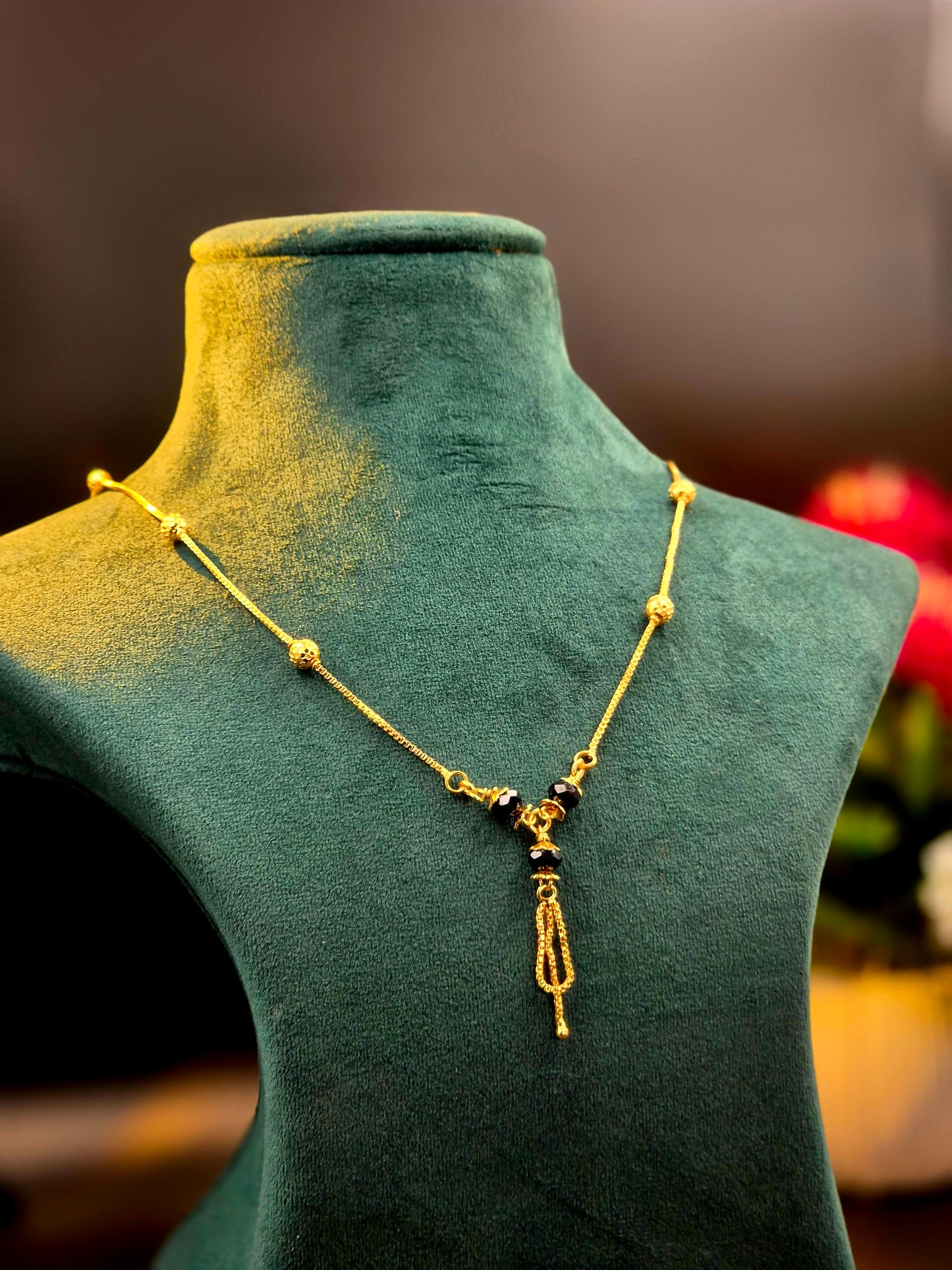 GOLD PLATED SLEEK MANGALSUTRA