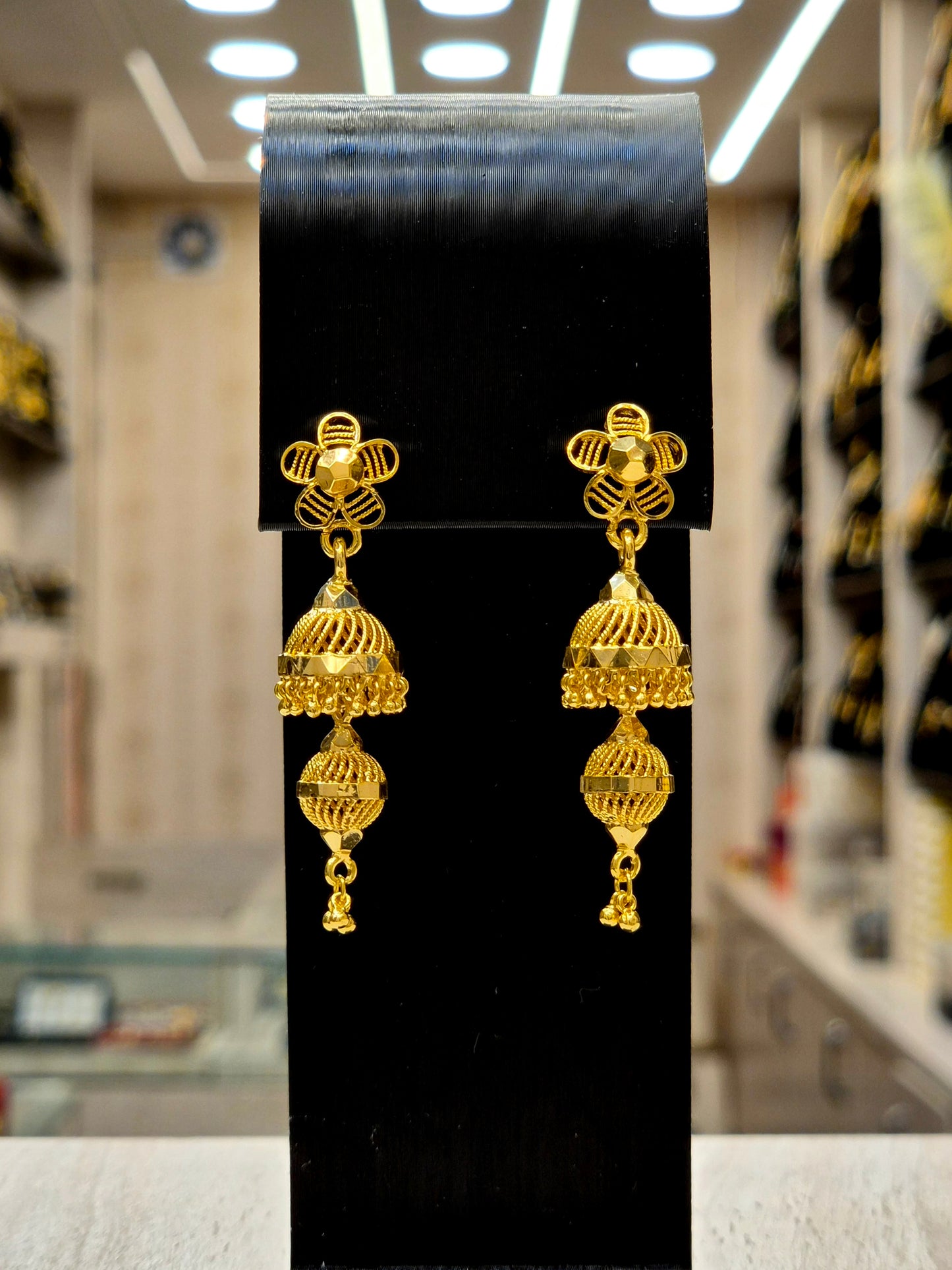 GOLDPLATED TURKISH JHUMKA