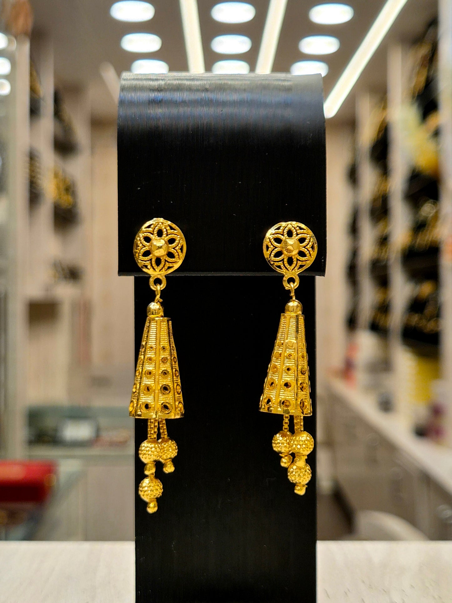 GOLD PLATED TURKISH JHUMKA