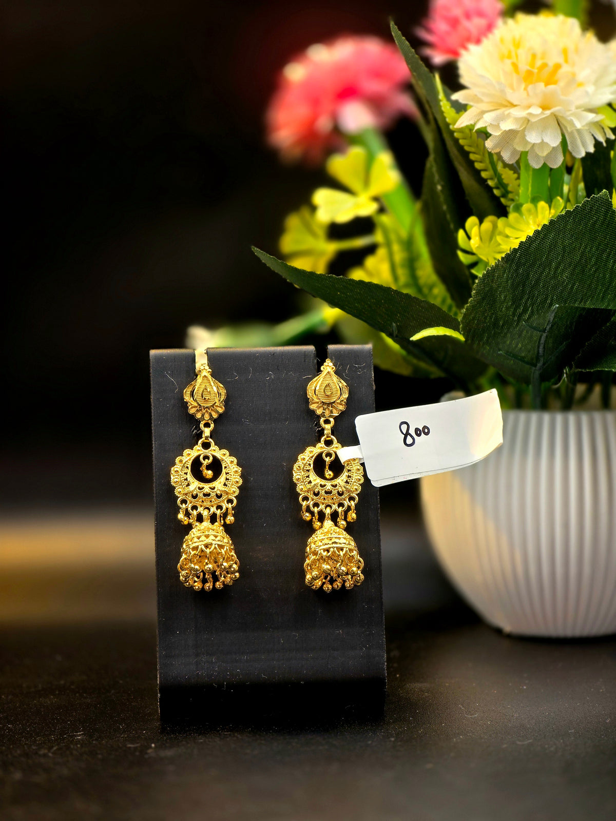 GOLD PLATED TURKISH JHUMKI
