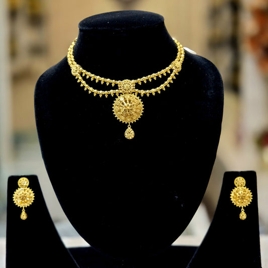 GOLD PLATED TURKISH NECKLACE