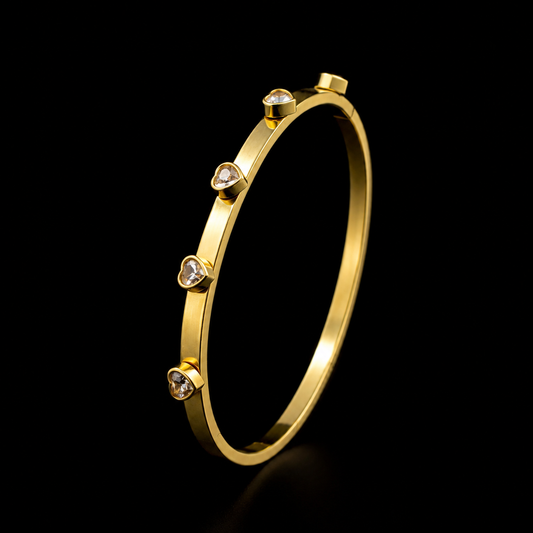 Anti tarnish girls bracelet