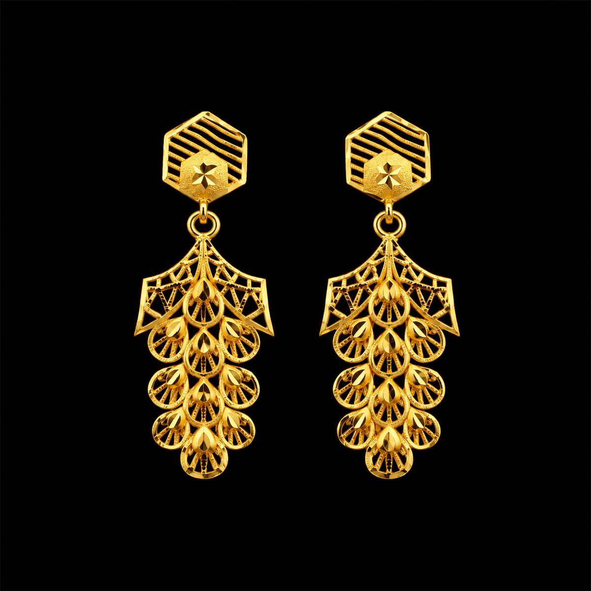 GOLD PLATED TURKISH DANGLE