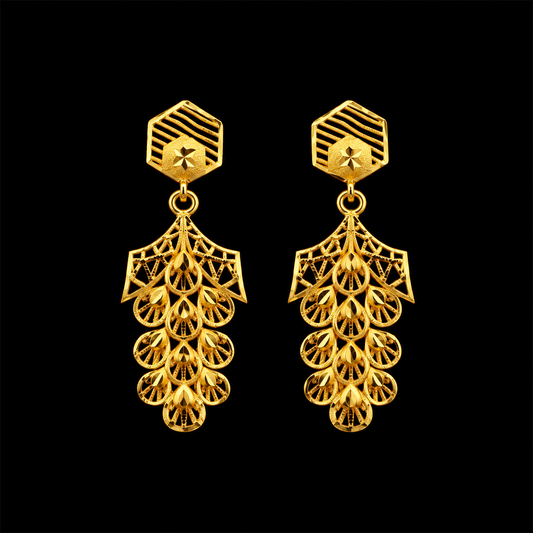 GOLD PLATED TURKISH DANGLE