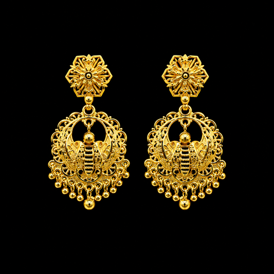 GOLD PLATED TURKISH DANGLE