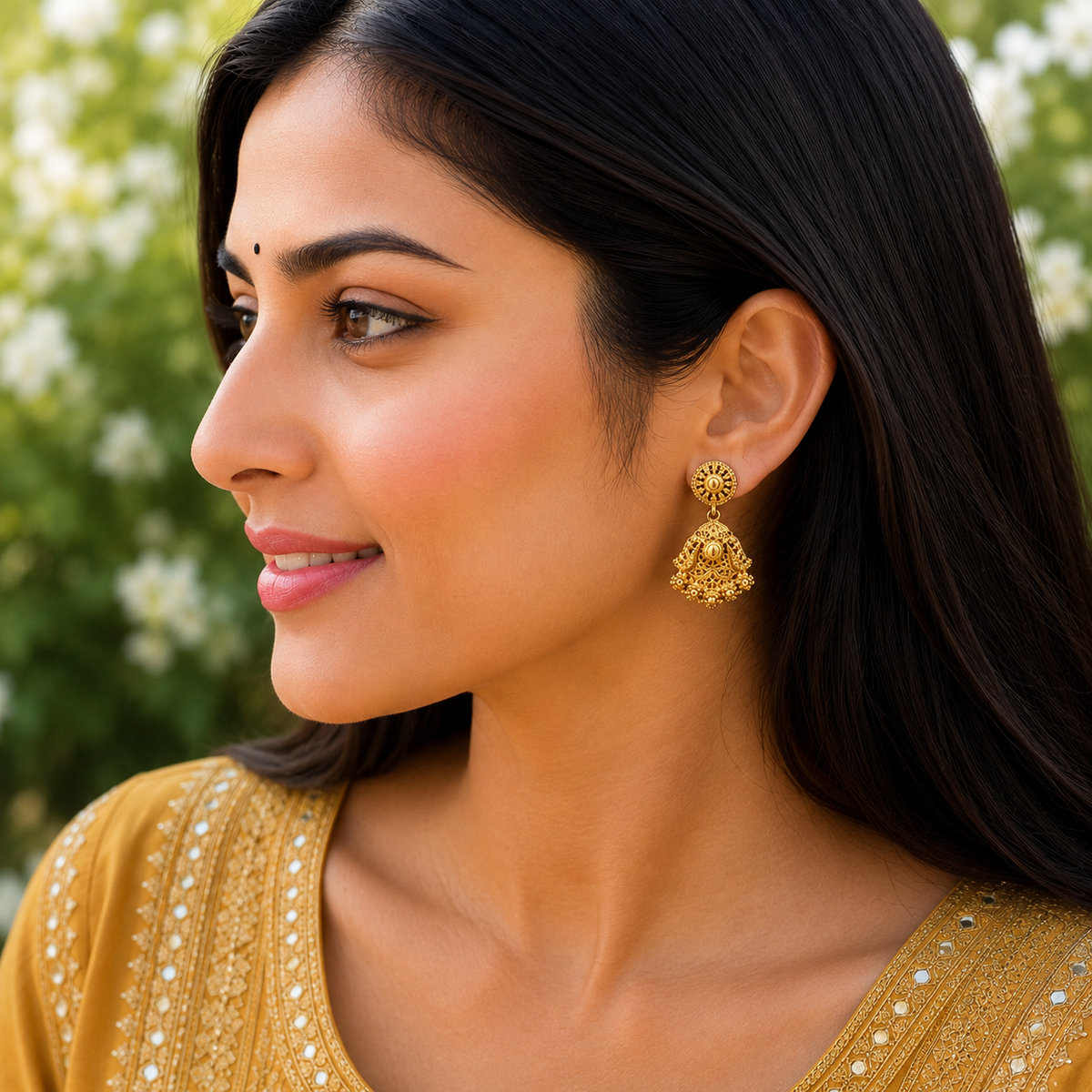 GOLD PLATED TURKISH DANGLE