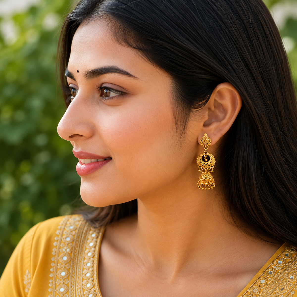 GOLD PLATED TURKISH JHUMKI