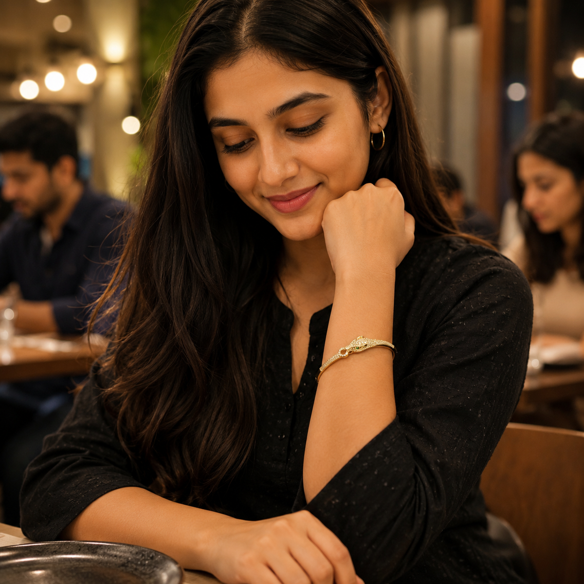 Anti tarnish girls bracelet