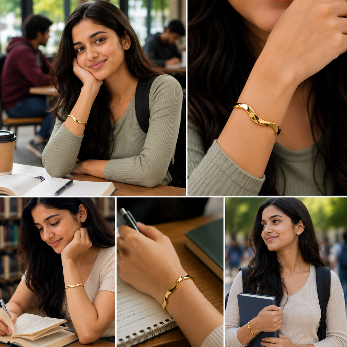Anti tarnish girls bracelet