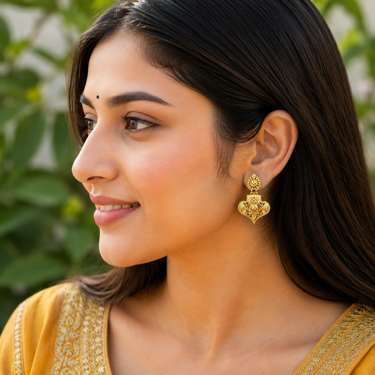 GOLD PLATED TURKISH DANGLE