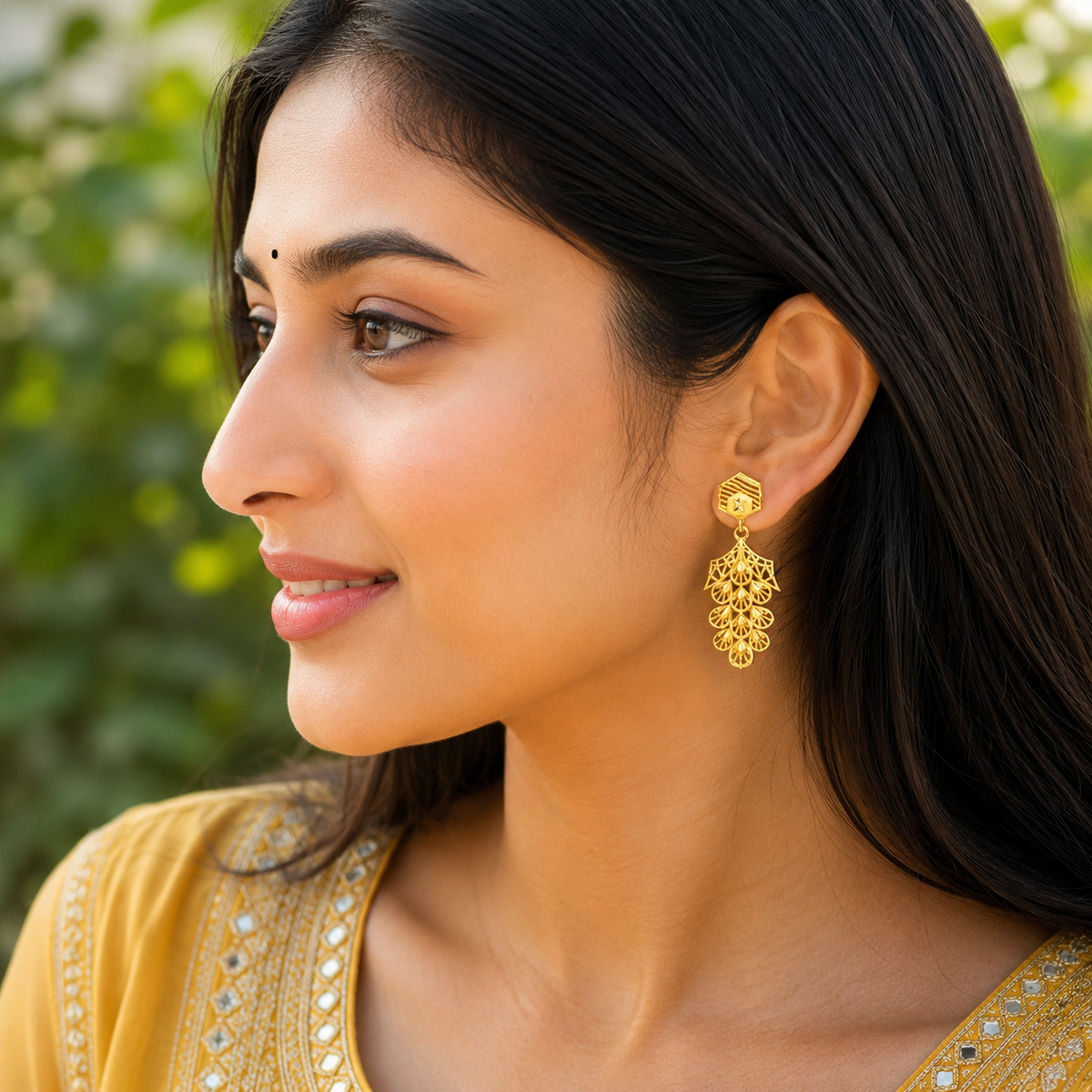 GOLD PLATED TURKISH DANGLE