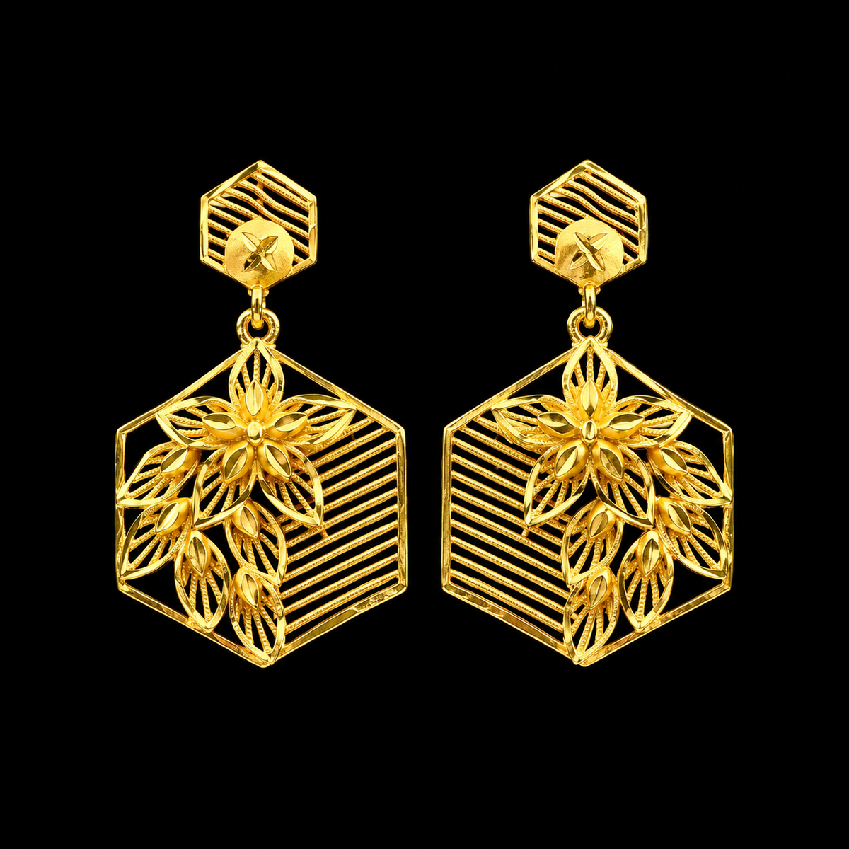 GOLD PLATED TURKISH DANGLE