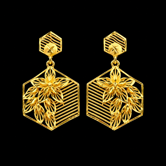 GOLD PLATED TURKISH DANGLE