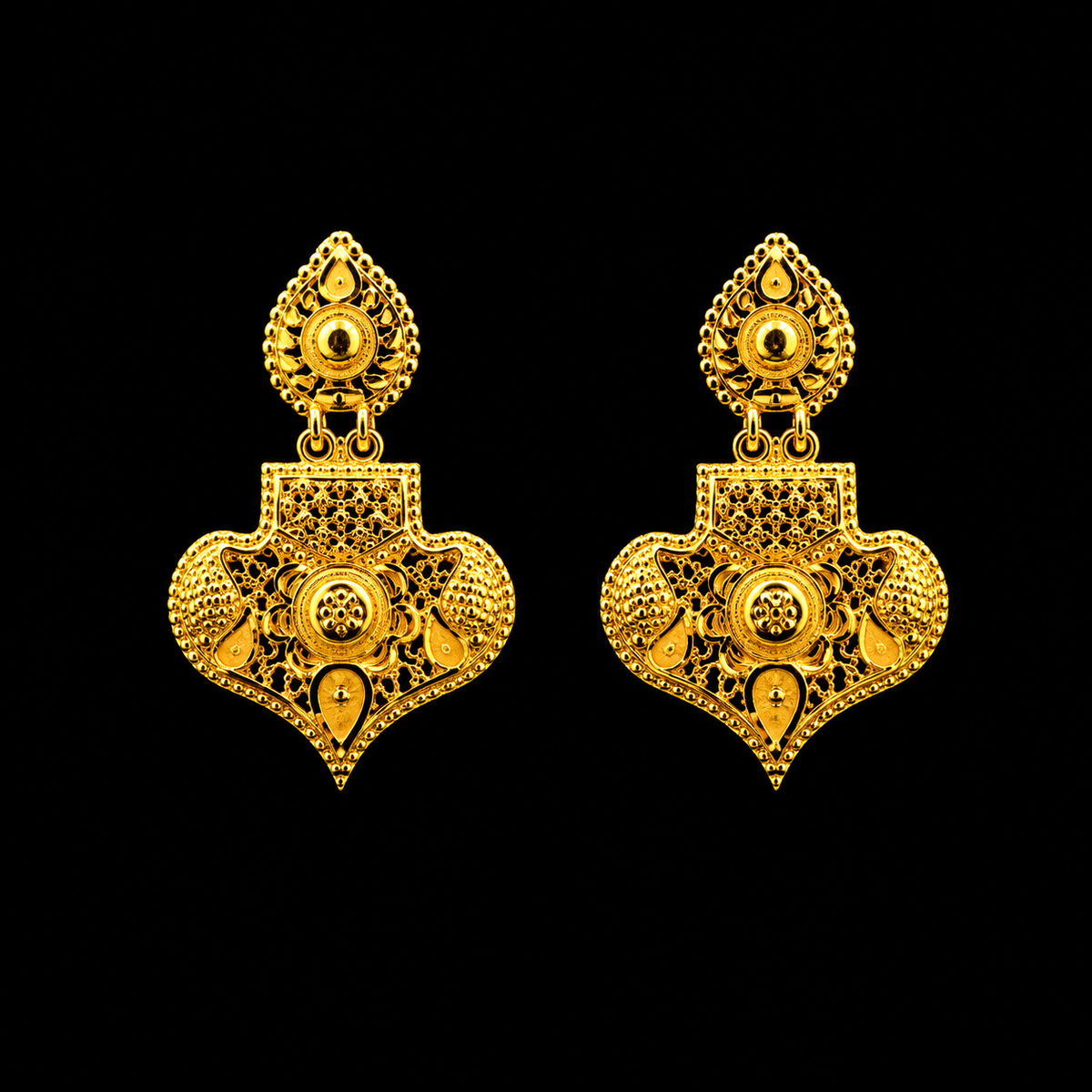 GOLD PLATED TURKISH DANGLE