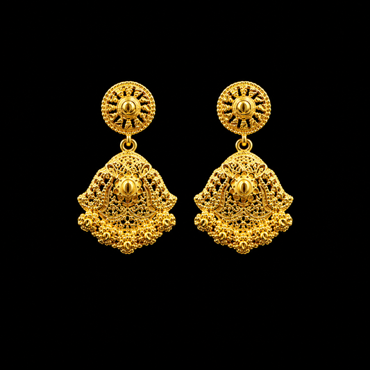 GOLD PLATED TURKISH DANGLE