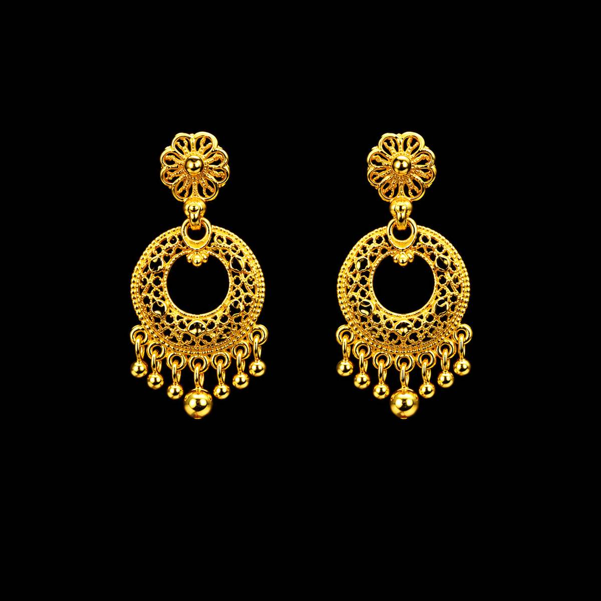GOLD PLATED TURKISH DANGLE