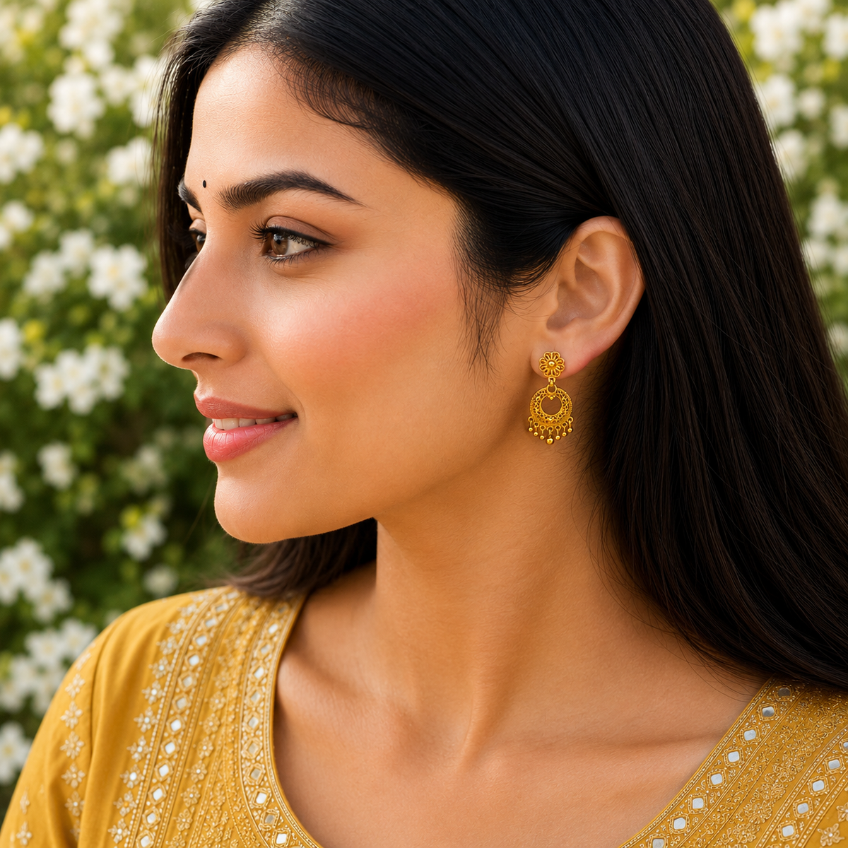 GOLD PLATED TURKISH DANGLE