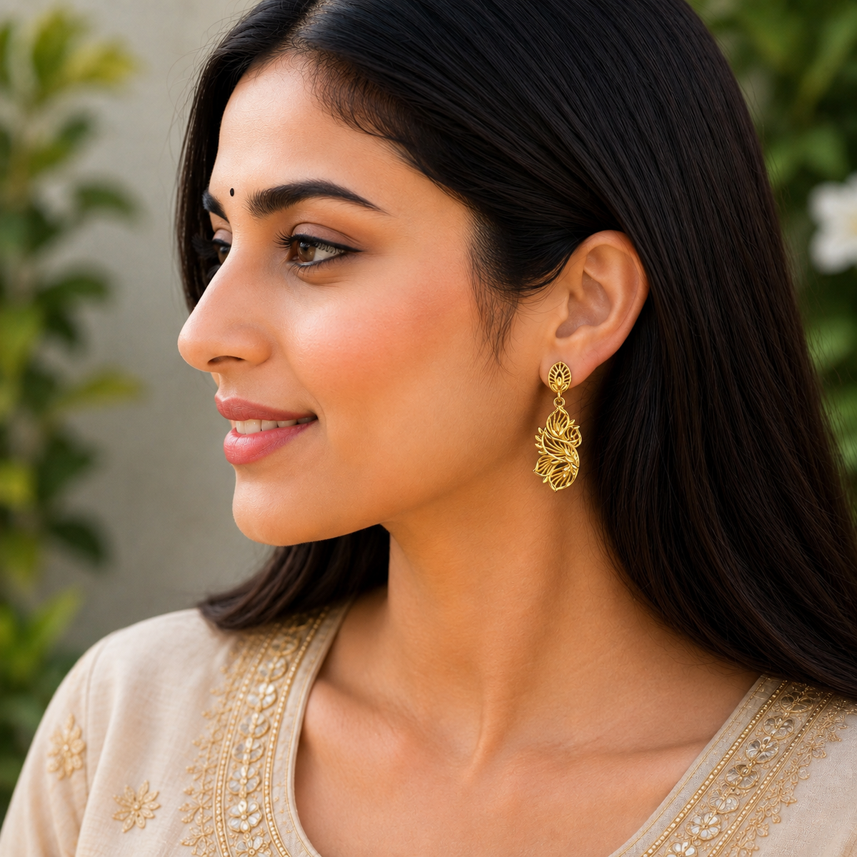 GOLD PLATED TURKISH DANGLE