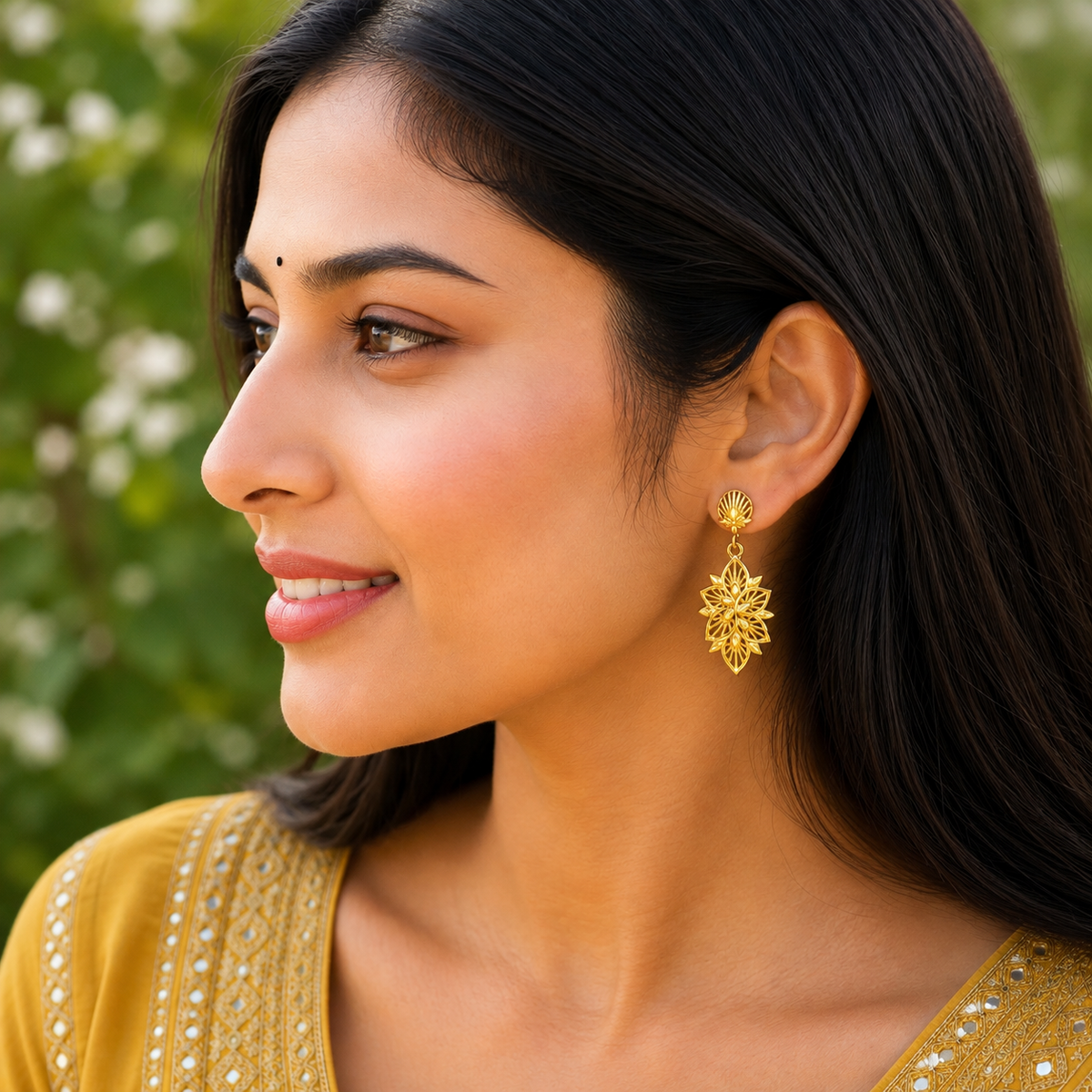 GOLD PLATED TURKISH DANGLE