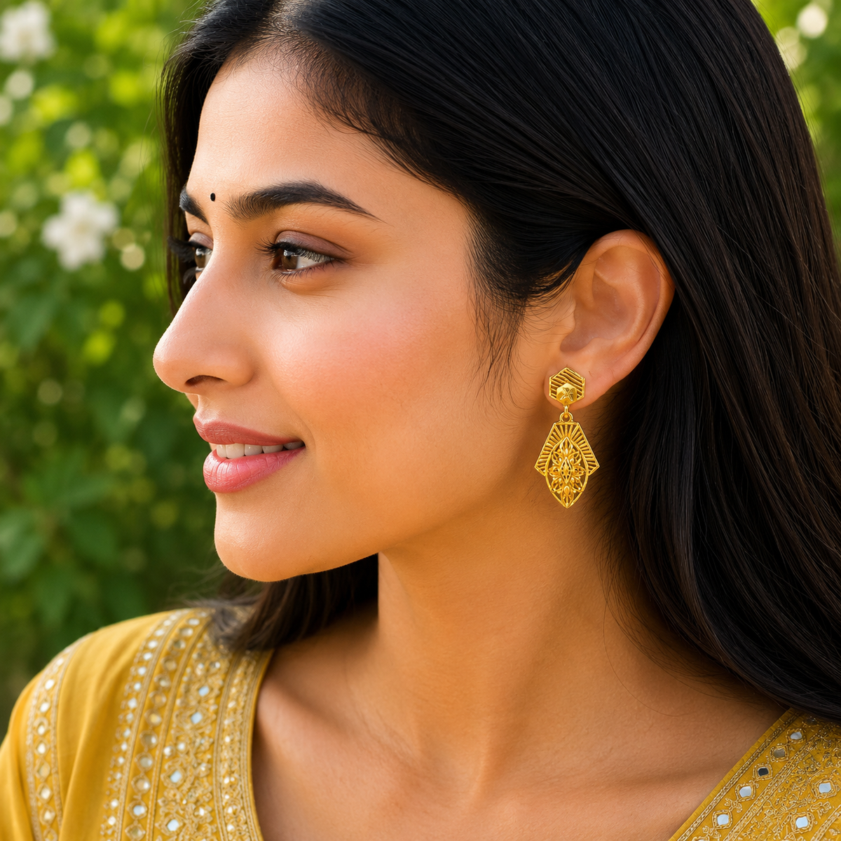 GOLD PLATED TURKISH DANGLE