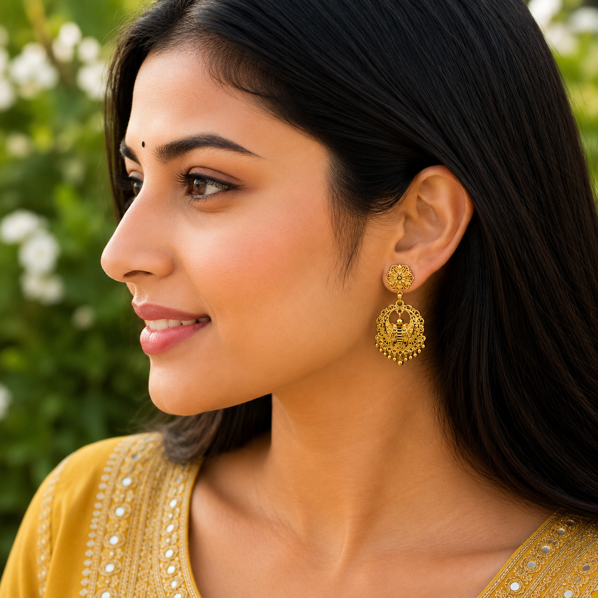 GOLD PLATED TURKISH DANGLE