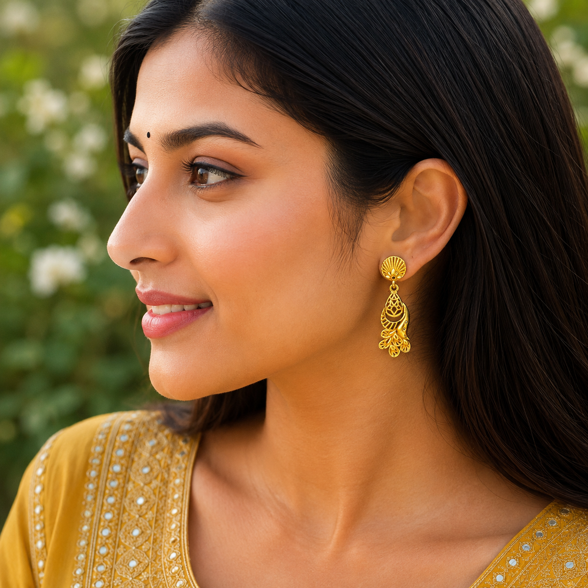 GOLD PLATED TURKISH DANGLE