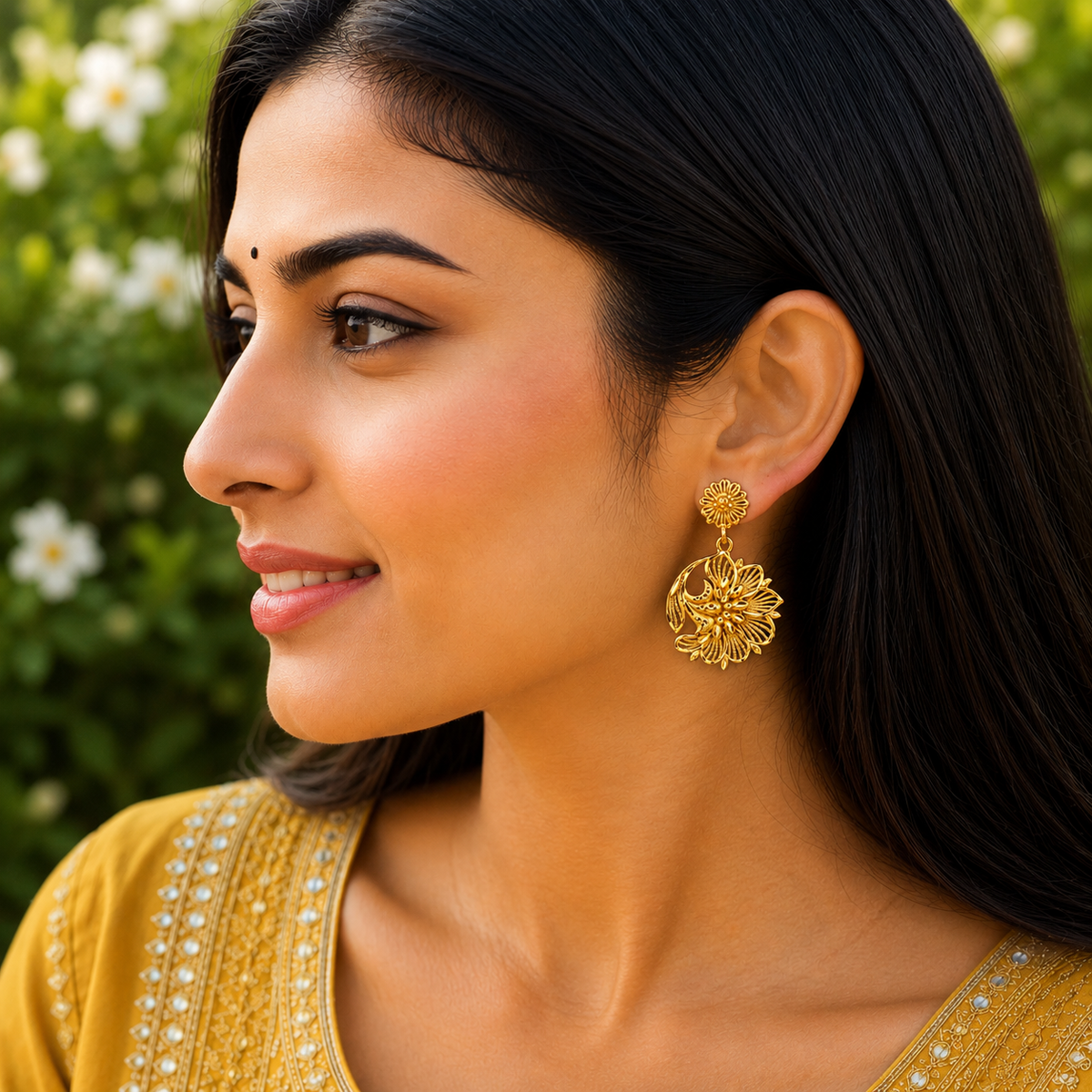 GOLD PLATED TURKISH DANGLE