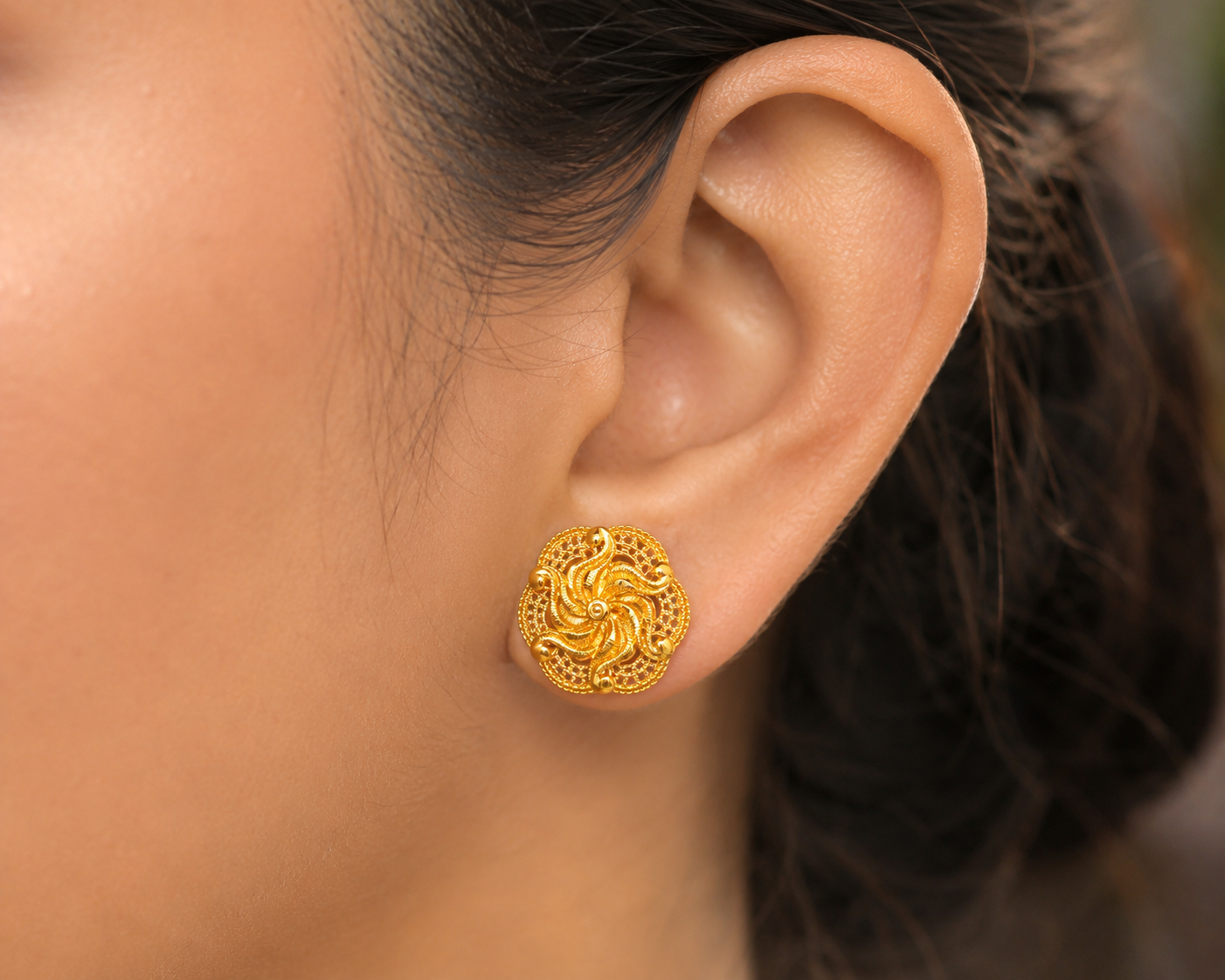 GOLD PLATED TURKISH STUDS